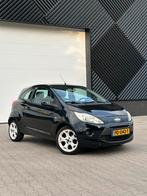 Ford Ka 1.2 Trend 51KW 2009 Zwart Nieuwe APK + Grote beurt, Voorwielaandrijving, Elektrische ramen, 1242 cc, 4 cilinders