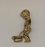 Toilet embleem jongetje wc manneke pis, Antiek en Kunst, Verzenden