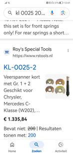 Mercedes veerspanner, Auto diversen, Autogereedschap, Ophalen of Verzenden, Zo goed als nieuw