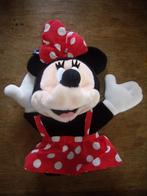 Disney Minnie Mouse pluche handpop 32cm Applause rood, Ophalen of Verzenden, Mickey Mouse, Gebruikt, Beeldje of Figuurtje