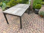Buitentafel terras, Tuin en Terras, Tuintafels, Ophalen, Gebruikt, Rechthoekig, Hout