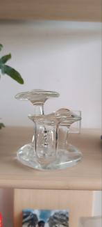 Glazen kaarsenhouder Rasteli Antwerpen, Huis en Inrichting, Woonaccessoires | Kandelaars en Kaarsen, Ophalen of Verzenden, Overige materialen