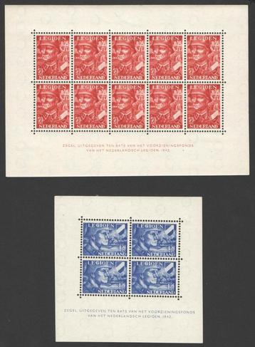 Nederland NVPH nr V402/3 postfris Legioenzegels 1942 beschikbaar voor biedingen