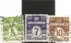 Denemarekn Mi. 182/184, Verzenden, Denemarken, Gestempeld