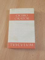 Boek Cicero Orator Tusculum Latijn Duits retoriek redekunst, Ophalen of Verzenden, Zo goed als nieuw, Latijn