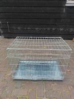 Metalen inklapbare hondenbench 75 x 46 x 52 cm, Ophalen, Zo goed als nieuw