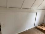 Knieschotkast met 3 schuifdeuren - 3.34m breed, Gebruikt, 100 tot 150 cm, Ophalen of Verzenden, 200 cm of meer