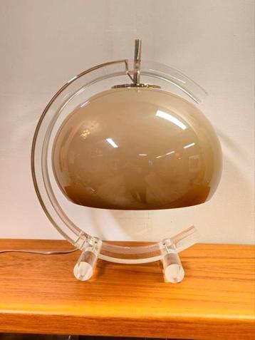 Vintage Space Age Tafellamp Lamp Dijkstra Guzzini beschikbaar voor biedingen