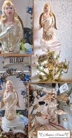 Antieke kerstboompiek engel engelpiek, Verzenden, Gebruikt