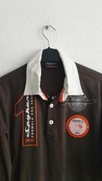 Spyker McGregor Polo Shirt - Maat L, Kleding | Heren, Overhemden, Bruin, Ophalen of Verzenden, Zo goed als nieuw, Halswijdte 41/42 (L)