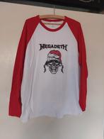 Megadeth Skull Shirt - Fruit of the Loom XL, Wit, Maat 56/58 (XL), Ophalen of Verzenden, Zo goed als nieuw