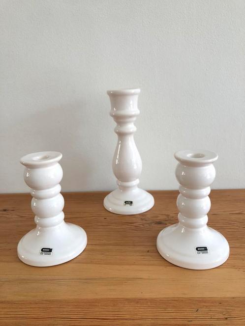 Set van 3 vintage Zweedse kandelaren Guldkroken, Huis en Inrichting, Woonaccessoires | Kandelaars en Kaarsen, Zo goed als nieuw