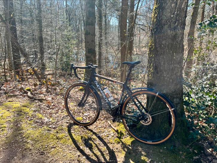 Thompson custom Gravelbike, Fietsen en Brommers, Fietsen | Heren | Sportfietsen en Toerfietsen, Gebruikt, Overige merken, Meer dan 20 versnellingen