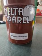 Delta Parel Carbolineum - Bruin, Doe-het-zelf en Verbouw, Verf, Beits en Lak, Bruin, 5 tot 10 liter, Beits, Ophalen of Verzenden