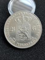 Mooie schaarse RD 1846 Zwaard, Zilver, Ophalen of Verzenden, Losse munt, 2½ gulden