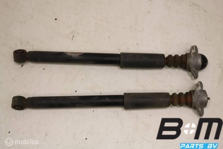 Set schokdempers achter VW Polo 9N3, Auto-onderdelen, Ophanging en Onderstel, Gebruikt
