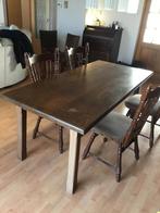 Gratis Eettafel met 4 stoelen + TV kast - Didam, Ophalen, Gebruikt, 50 tot 100 cm, 150 tot 200 cm