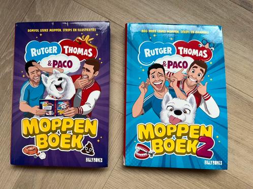 Moppenboek 1 en 2 van Rutger, Thomas en Paco, Boeken, Kinderboeken | Jeugd | onder 10 jaar, Gelezen, Ophalen of Verzenden
