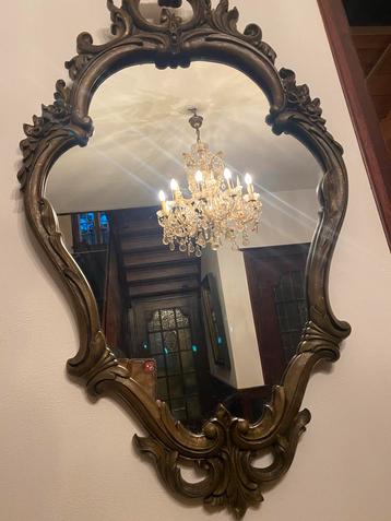 Brocante Spiegel Franse Stijl beschikbaar voor biedingen
