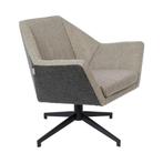 Zuiver Uncle Jesse Fauteuil Draaistoel, Huis en Inrichting, Ophalen, Minder dan 75 cm, Zo goed als nieuw, Metaal