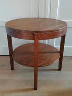 Ronde art deco bijzettafel Amsterdamse school tafel, Ophalen