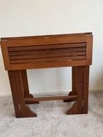 Houten klaptafel, Huis en Inrichting, Tafels | Eettafels, Ophalen, Gebruikt, 50 tot 100 cm, 50 tot 100 cm