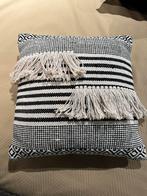 Light&living nieuw kussen ibiza style zwart creme, Huis en Inrichting, Woonaccessoires | Kussens, Ophalen of Verzenden, Nieuw