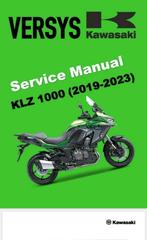 Werkplaats handboek kawasaki versys 1000 (Digitaal), Ophalen, Kawasaki