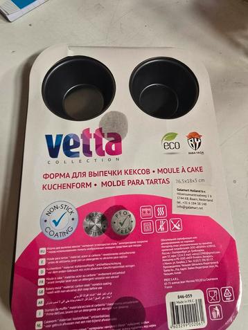 Cupcake Bakplaat - Vetta Collection beschikbaar voor biedingen