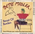 Bette Midler – Beast Of Burden  Originele Vinyl, 12", 45 RPM, Maxi-single, Ophalen of Verzenden, Zo goed als nieuw, Pop