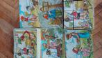 Vintage houten blokpuzzle, Verzamelen, Speelgoed, Ophalen of Verzenden, Gebruikt