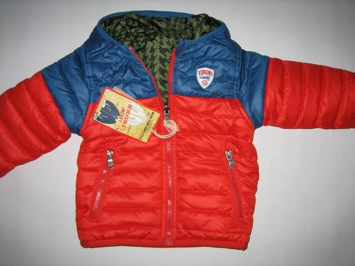 Vingino nieuw leuk winterjas 2 kanten draagbaar 92, Kinderen en Baby's, Kinderkleding | Maat 92, Nieuw, Jongen, Jas, Ophalen of Verzenden