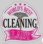 Schoonmaakster aangeboden, Ophalen, Nieuw