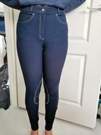 Blauwe paardrijbroek met strassteentjes, maat S, Gebruikt, Dames, Recreatie, Onderkleding