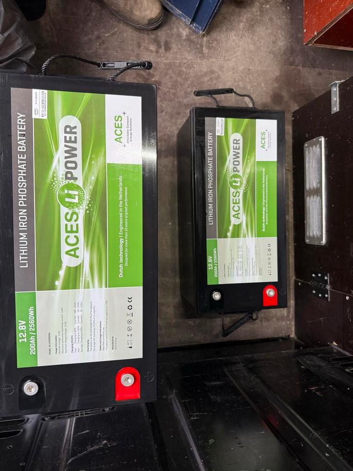 ACES Power Lithium Accu 12.8V 200Ah, Auto-onderdelen, Accu's en Toebehoren, Universele onderdelen, Gebruikt, Ophalen of Verzenden