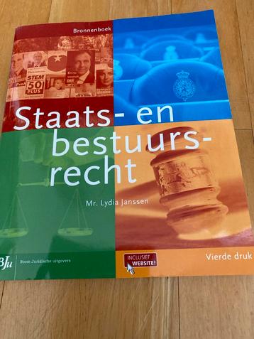Staats- en bestuursrecht, 4e druk beschikbaar voor biedingen
