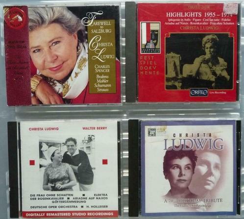 Christa Ludwig - 4 albums, Cd's en Dvd's, Cd's | Klassiek, Verzenden