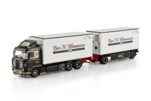 WSI SCANIA  3 SERIES  REEFER  COMBI  LARS KLEMMENSEN NEW, Hobby en Vrije tijd, Modelauto's | 1:50, Nieuw, Bus of Vrachtwagen, Wsi