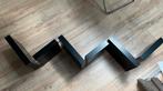 IKEA lack zigzag wandplank boekenplank zwart, Huis en Inrichting, Ophalen of Verzenden, Gebruikt