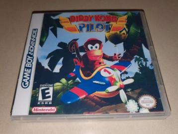 Diddy Kong Pilot Game Boy Advance GBA Game Case beschikbaar voor biedingen