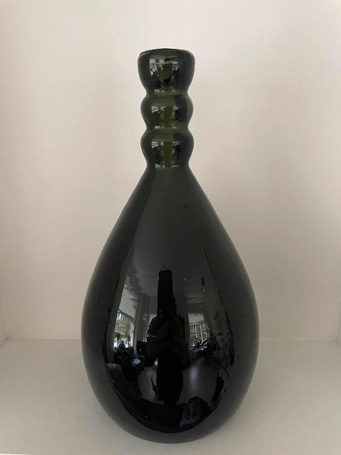 Jac. Jongert Port fles  Leerdam glas  vaas Copier Meydam, Antiek en Kunst, Antiek | Glas en Kristal, Ophalen of Verzenden