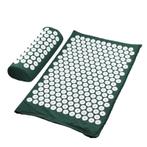 Green Acupressure Mat Set, Mat and Cushion Acupuncture, Ophalen of Verzenden, Nieuw, Massagestoel of Kussen