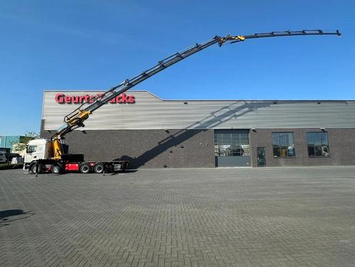 Scania G450 8X4 + EFFER 1255/8S + JIB 6S HD KRAAN/KRAN/CRANE, Auto's, Vrachtwagens, Bedrijf, ABS, Airconditioning, Centrale vergrendeling