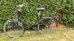 Zwarte Leonardo fiets 24inch met krat houder, Ophalen