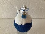 Disney 101 dalmatiers - kerstbal - ornament op bal, Ophalen, Overige figuren, Zo goed als nieuw, Beeldje of Figuurtje