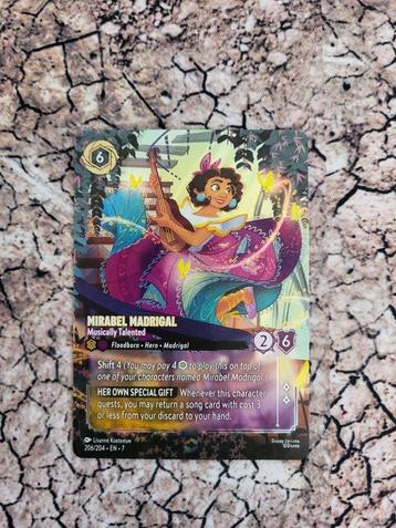 Lorcana Enchanted: Mirabel Madrigal – Musically Talented beschikbaar voor biedingen