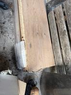 Free Riga vloeren wit geolied eikenhout, Doe-het-zelf en Verbouw, Hout en Planken, Gebruikt, Minder dan 25 mm, Eiken, Ophalen of Verzenden
