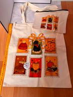 Canvas tas met etui, Sieraden, Tassen en Uiterlijk, Tassen | Damestassen, Ophalen of Verzenden, Nieuw