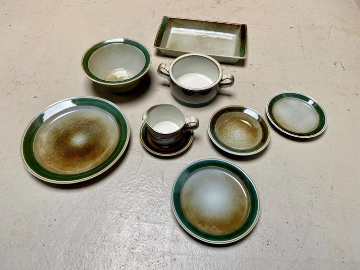 Porsgrund Tundra servies, Antiek en Kunst, Antiek | Servies compleet, Ophalen