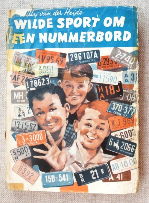 Willy van der Heide Bob Evers 23: Wilde sport om nummerbord, Boeken, Kinderboeken | Jeugd | 13 jaar en ouder, Gelezen, Verzenden